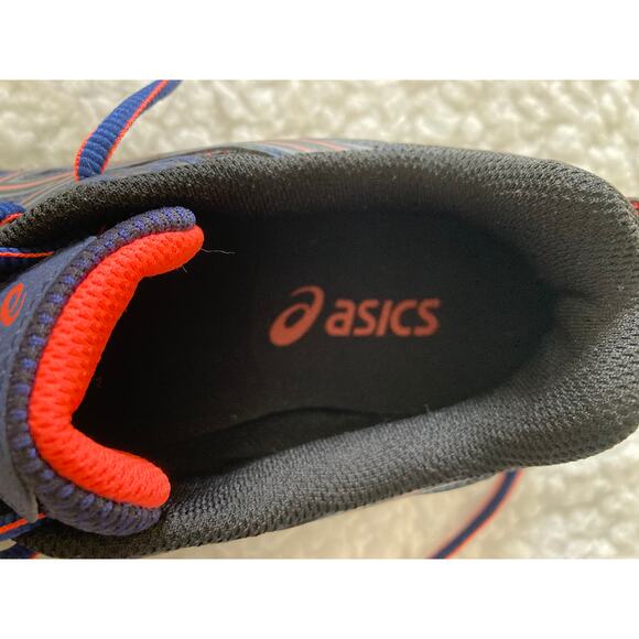 NWT Asics Gel-Venture 6 women's sneakers indigo blue/black/coral, size 8 - Picture 7 of 11